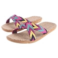 thumbnail image 3 of 1 par de pantuflas de verano para hombre y mujer, antideslizantes, para el hogar (moradas), 3 of 6