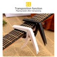 thumbnail image 2 of 2PCS Guitar Capo, Acoustic & Electric Guitar Capo, Guitar Capo Acoustic Guitar Tuner Clamp Key Trigger Cap, 2 of 5