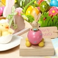 thumbnail image 5 of WIFKLSIIPG Easter Home Resin Color Rabbit Sitting Eggshell Decoration Desktop Decoration Children's Room Decoration Gifts, 5 of 5