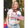 thumbnail image 2 of Stay Fly Its 4Th July T-Shirt Women -Image by Shutterstock, Female Large, 2 of 4