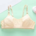 thumbnail image 2 of HVOBTTY Girls Bra Solid Color Seamless Training Lightweight Developmental Cami Bralette, 2 of 5