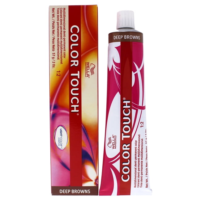 Wella - Color Touch Demi-Permanent Color - 4 71 Medium Brown-Brown Ash