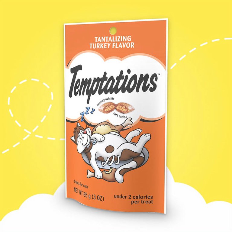 Temptation Classic Crunchy Cat Treats, 8 Flavors Variety Pack, 3oz