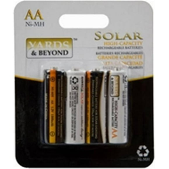 Alpine SLA300 4-Pack Solar Light Battery Pack of 12