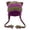 Dark Purple, variant on DFEK Star Cat Ear Hat for Adults Hand Crocheted Warm Striped Wool Winter Earflap Cap Brown One Size