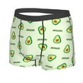 thumbnail image 2 of Disketp Green Avocado Men'S Boxer Briefs,Soft And Breathable Cotton Underwear With Comfortflex Waistband, 2 of 9