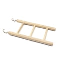 thumbnail image 2 of opvise 3/4/5/6/7/8 Steps Wooden Pet Bird Parrot Climbing Hanging Ladder Cage Chew Toy Wood Color 3 Steps, 2 of 8