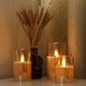 thumbnail image 4 of Velas Led GenSwin Vidrio Dorado con Control Remoto y Temporizador Luz Blanca Cálida Decoración del H, 4 of 7
