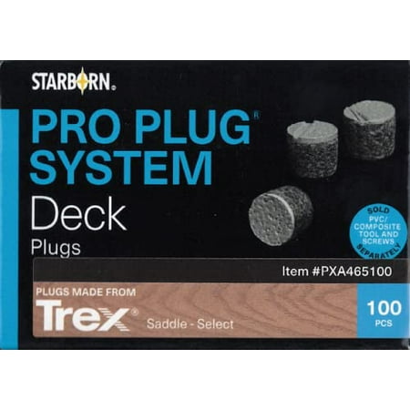 

Starborn Pro Plug System Deck Pugs Trex Saddle - Select
