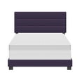 thumbnail image 6 of Boyd Sleep Napoli Purple Faux Leather Full Size Platform Bed Frame, Qualified Box Spring or Foundation Required for Use, 6 of 11