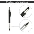 thumbnail image 3 of Stylo à Bille Multifonction 7 en 1 avec Outil de Mesure Moderne Règle Technique Stylet Tournevis à Bille Écran Tactile, 3 of 8