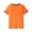 Orange, variant on Kids Boys Dry-Fit Short Sleeve Workout Sport Tops Moisture Wicking Athletic Performance Blue 130