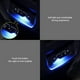 thumbnail image 3 of USB Car Ambient Lighting, Mini 7 Colors Button Control LED Modeling Interior Light for Cars, Laptops, USB Sockets, Night Lights and Extra USB Plugs De, 3 of 5