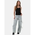 thumbnail image 4 of No Boundaries Ribbed Cami Top, Women's, 4 of 5
