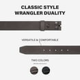 thumbnail image 3 of Wrangler Men's Pebble Leather Belt, 38mm Casual Waist Belt for Jeans, Father's Day Gifts, 3 of 7
