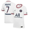 Youth Jordan Brand Kylian Mbapp- White Paris Saint-Germain 2021/22 Fourth Replica Jersey