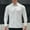 White, variant on FRSASU Men's Casual Pullover Sweatshirts Long Sleeve Lightweight Knitted Mock Neck Tops White