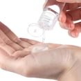 thumbnail image 6 of ACDANC 12 Pcs Travel Size Empty Sample Containers with Flip Cap,15Ml/0.5Oz Clear Plastic Mini Travel Bottles,Tiny Squeeze Bottles for Water Shampoo Shower Gel Lotion, 6 of 13
