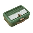 thumbnail image 4 of Caja de Almacenamiento de documentos perfecl organizador de archivos portátil gran capacidad verde Estuche para documentos, 4 of 7