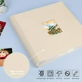 thumbnail image 5 of NestE Photo Album 4x6 600 Photos with Writing Space,4 x 6 Photo Book Linen Cover with Front Window, 4x6 Picture Album 600 Photos Photo Album Book for Wedding Kids Travel Family Baby Pictures (Beige), 5 of 15