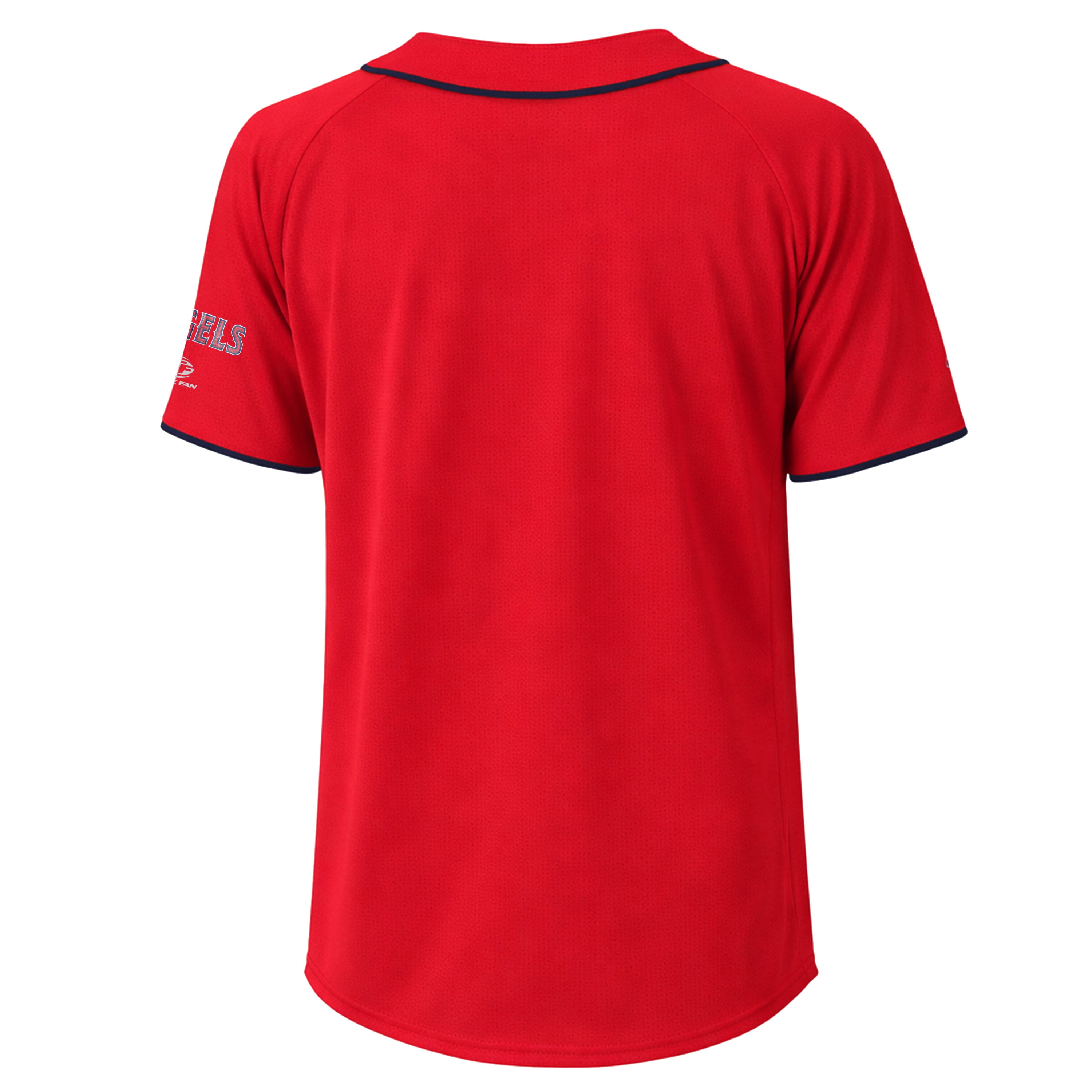 MLB Los Angeles Angels Men's Primary Color Full Button Jersey