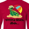 thumbnail image 4 of Inktastic Virginia Beach Virginia Long Sleeve Youth T-Shirt, 4 of 5