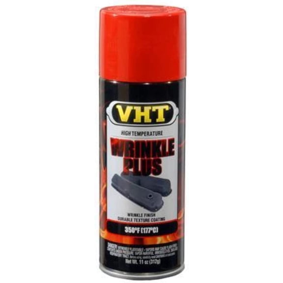 SP204 High Temperature Wrinkle Plus Paint – Red Spray Paint - 11 oz Aerosol Can