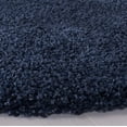 thumbnail image 3 of Hawthorne Collection Tapis Shag Bleu Marine - Rond 4 Pieds, 3 of 6