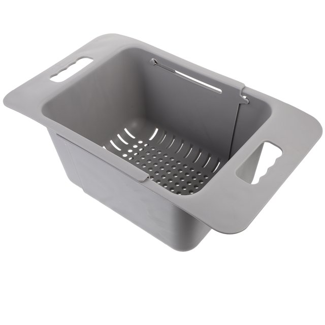 LOLIPPYY Organizador Ajustable Para Fregadero De Cocina Para Y Drenar Y Verduras