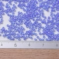 thumbnail image 4 of MIYUKI Delica Beads Cylinder Japanese Seed Beads 11/0 (DB0167) Opaque Med Blue AB 1.3x1.6mm Hole: 0.8mm about 2000pcs/10g, 4 of 5