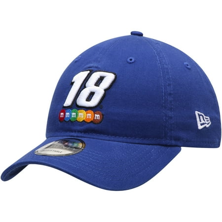 Kyle Busch New Era Enzyme Washed 9TWENTY Adjustable Hat - Royal - OSFA