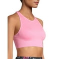 thumbnail image 3 of Avia Women’s Medium Support Seamless High Neck Strappy Back Sports Bra, 3 of 7