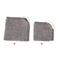 thumbnail image 4 of Billuyoard Toallita exfoliante para el hogar, cómoda, sencilla, cuadrada, toallitas de limpieza, toallas limpias y seguras para el hogar, 20x20cm Juegos de accesorios de baño Gris 25X25cm, 4 of 6