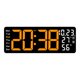 thumbnail image 2 of Reloj de pared para sala de estar de 17,3 pulgadas con reloj electrónico LED multifuncional, reloj despertador de gran tamaño, reloj de temperatura y humedad, reloj despertador, 2 of 6