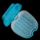 thumbnail image 3 of Estuche para baño para dentaduras postizas, caja para guardar dentaduras postizas con contenedor de red colgante., 3 of 5