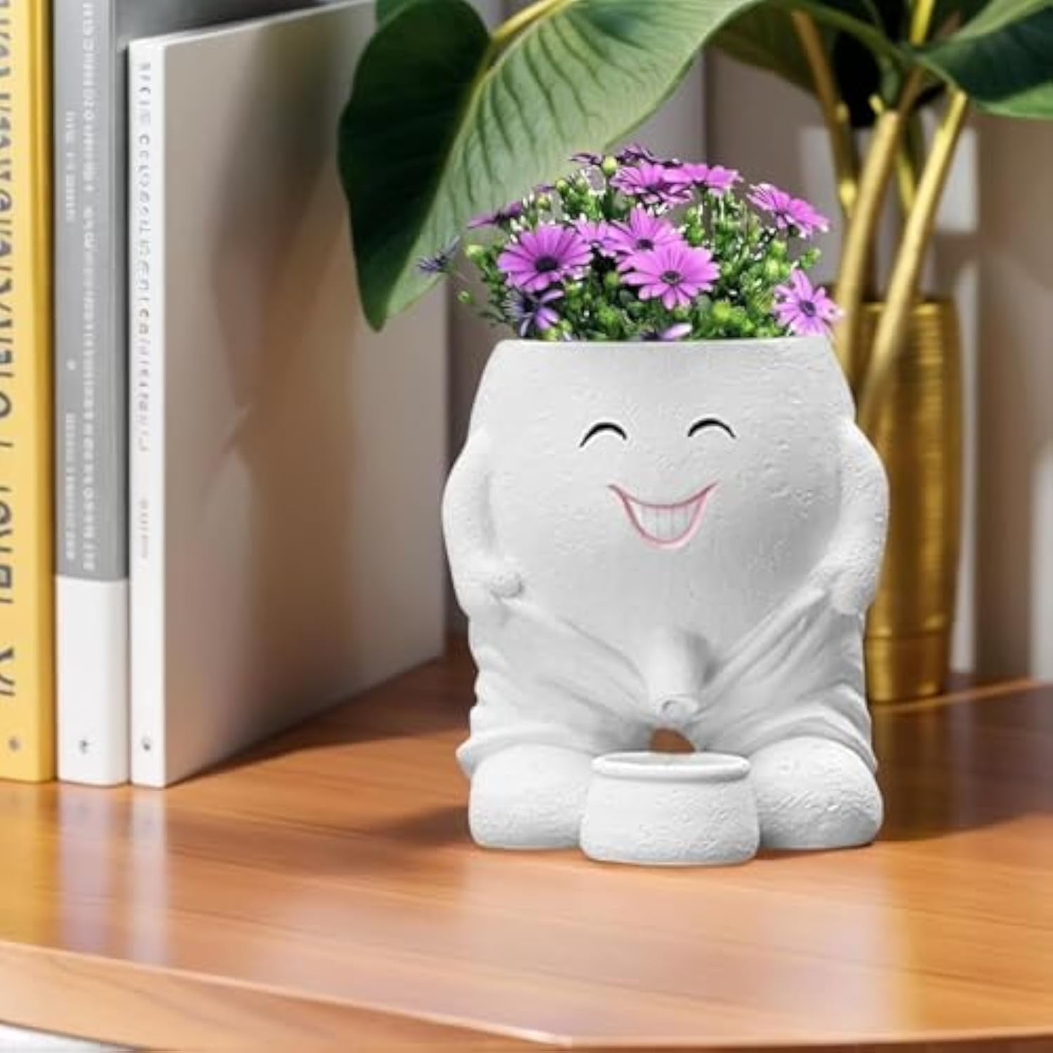 Oveallgo Pot De Piss, Pot Pour Plantes, Pot De Plante Pipi - Pot