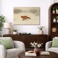 thumbnail image 2 of Canvas Print Vintage Fox Wall Art Animal Rustic Decorative for Living Room Bedroom - 32"x48", 2 of 8