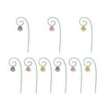 thumbnail image 2 of LHNFT Set of 9 Lily of The Valley Garden Stake Decor, 7” Decorative Lily Bulb Flower Stakes Yard Art Ornaments, Outdoor Lawn Pathway Patio Planter Pot Flower Bed, 2 of 9
