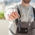 thumbnail image 4 of 10pcs Unique Key Chains Alloy Men Women Handbag Chic Key Rings Swivel Clasp, 4 of 8
