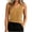 Yellow, variant on Tnhcen Women's Fleece Lined Tank Top Floral Print Thermal Underwear Sleeveless Round Neck Seamless Brushed Pajamas Warm Winter Base Layer Top M-2XL