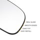 thumbnail image 4 of Coche Retrovisor Derecho Lado Calefacción Espejo Vidrio 05017075AA con Respaldo Placa, 4 of 7