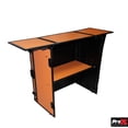 thumbnail image 4 of Foldable Portable DJ Laptop Stand W/Adjustable Shelf Blue, 4 of 5