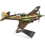 Fascinations Metal Earth P-40 Warhawk 3D Metal Model Kit, 3D puzzle, puzzle for adults, 3D puzzle assembly, Christmas Gift, DIY