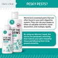 thumbnail image 4 of Chew + Heal Cat and Dog Dewormer - 4 oz - Wormer Liquid to Paralyze and Expel Roundworms - Kitten and Puppy Dewormer, 4 of 9
