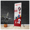 thumbnail image 2 of 4 Pzs Tripie Publicidad Lona Porta Banner Araña 160x60cm, 2 of 5