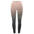 thumbnail image 5 of QATAINLAV Vacation Sale Sequin Leggings for Women New Years Glitter Sparkle Print Yoga Pants Compression Tummy Control High Waist Workout Legging Tights Black L, 5 of 7