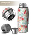 thumbnail image 2 of 20 Oz Pioneer Flower Coffee Tumbler Double Wall Insulated Stainless Steel Water Bottle | Metal Reusable Thermoses Flask with Cup Cap | Leak & Sweat Proof with Anti-Dust Lid, 2 of 7
