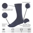 thumbnail image 5 of MANARC Women Cotton Dress Socks Soft Comfortable Thin Fine Elegant Breathable And Durable. 3 Pack Dark Grey., 5 of 5