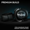 thumbnail image 4 of Logitech G Pro X SE Wired Gaming Headset: Blue VO!CE Detachable Boom Mic, DTS 7.1, 50 mm Drivers, USB/3.5mm Aux, USB DAC Included, for PC, Xbox, PS5, PS4 - Black, 4 of 9