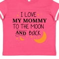 thumbnail image 4 of Inktastic I Love My Mommy to the Moon and Back Boys or Girls Toddler T-Shirt, 4 of 5